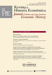 Revista de historia económica