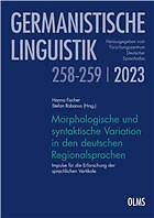 Germanistische Linguistik