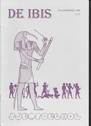 Ibis : driemaandelijks tijdschrift van Egyptologische vereniging Sjemsoethot