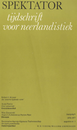 Spektator : tijdschrift voor neerlandistiek