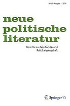 Neue politische Literatur : Berichte über das internationale Schrifttum