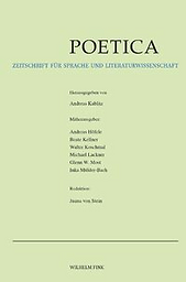 Poetica : Zeitschrift für Sprach- und Literaturwissenschaft