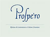 Prospero: Rivista di Letterature Straniere, Comparatistica e Studi Culturali