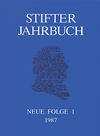 Stifter-Jahrbuch