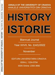 Analele Universităţii din Craiova. Istorie = Annals of the University of Craiova. History