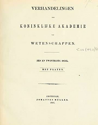 Verhandelingen van de Koninklijke Academie voor Wetenschappen, Letteren en Schone Kunsten van België