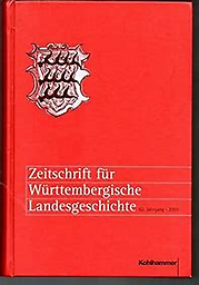 Zeitschrift für württembergische Landesgeschichte