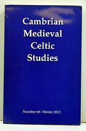 Cambrian medieval Celtic studies