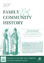 Family & community history