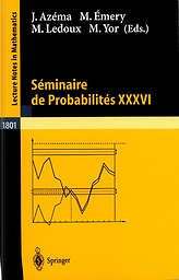 Séminaire de probabilités de Strasbourg