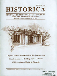 Historica. Reggio Calabria