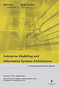 Enterprise modelling and information systems architectures