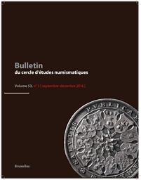 Bulletin trimestriel / Cercle d'Etudes Numismatiques