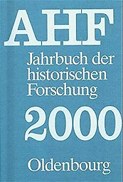 Jahrbuch der historischen Forschung in der Bundesrepublik Deutschland