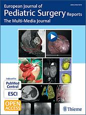European journal of pediatric surgery reports