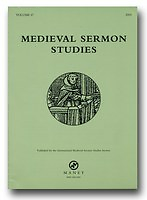 Medieval sermon studies