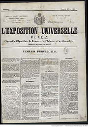 Exposition universelle de Metz