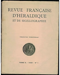 Revue française d'héraldique et de sigillographie