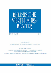 Rheinische Vierteljahrsblätter