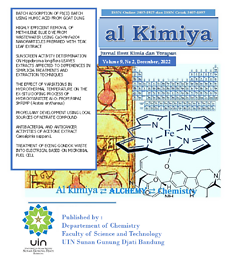 Al Kimiya : Jurnal Ilmu Kimia dan Terapan