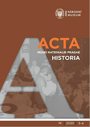 Acta Musei nationalis Pragae - Historia