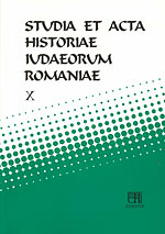 Studia et Acta Historiae Indaeorum Romaniae