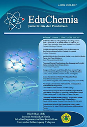 EduChemia : jurnal kimia dan pendidikan