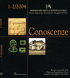 Conoscenze : rivista semestrale della Direzione regionale per i beni culturali e paesaggistici del Molise