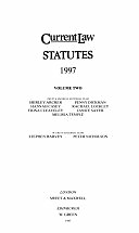 "Current law" statutes annotated