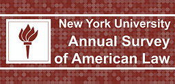 New York University annual survey of American law
