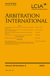 Arbitration international