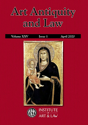 Art, antiquity and law