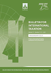 Bulletin for International taxation