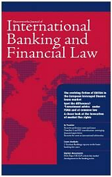 Butterworths journal of international banking and financial law