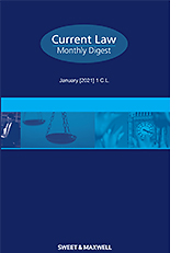 Current law monthly digest
