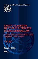 Czech yearbook of international law