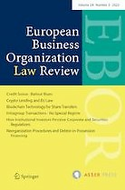 European business organization law review