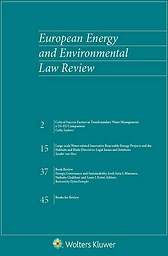 European energy and environmental law review