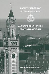 Hague yearbook of international law = Annuaire de La Haye de droit international