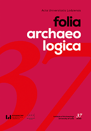 Acta Universitatis Lodziensis. Folia Archaeologica