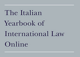 Italian yearbook of international law