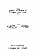 Jewish yearbook of international law
