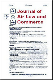 Journal of air law and commerce