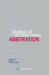 Journal of international arbitration