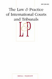 Law and practice of international courts and tribunals