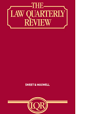 Law quarterly review