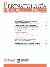 Perinatología y reproducción humana
