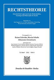 Rechtstheorie : Zeitschrift für Logik, Methodenlehre, Kybernetik und Soziologie des Rechts