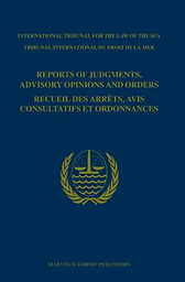 Reports of judgments, advisory opinions and orders = Recueil des arrêts, avis consultatifs et ordonnances