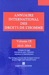 Annuaire international des droits de l'homme = International yearbook on human rights